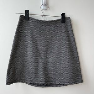 Reformation patterned mini skirt